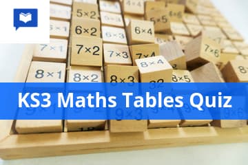 KS3 Maths Tables quiz